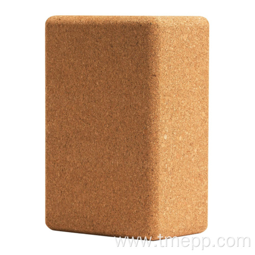 Printed Natural Cork Yoga Block And Brick